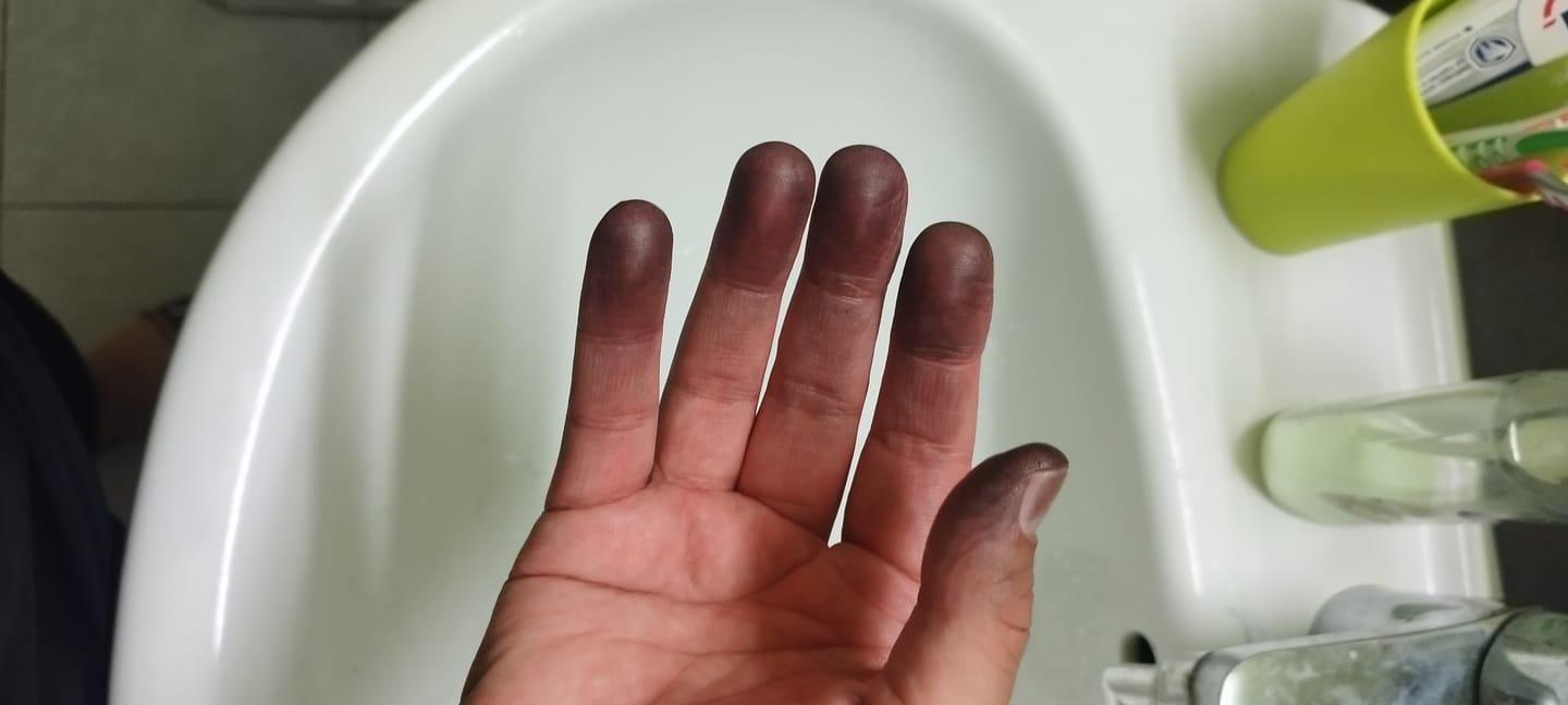 Customer photo review of Camouflage capillaire