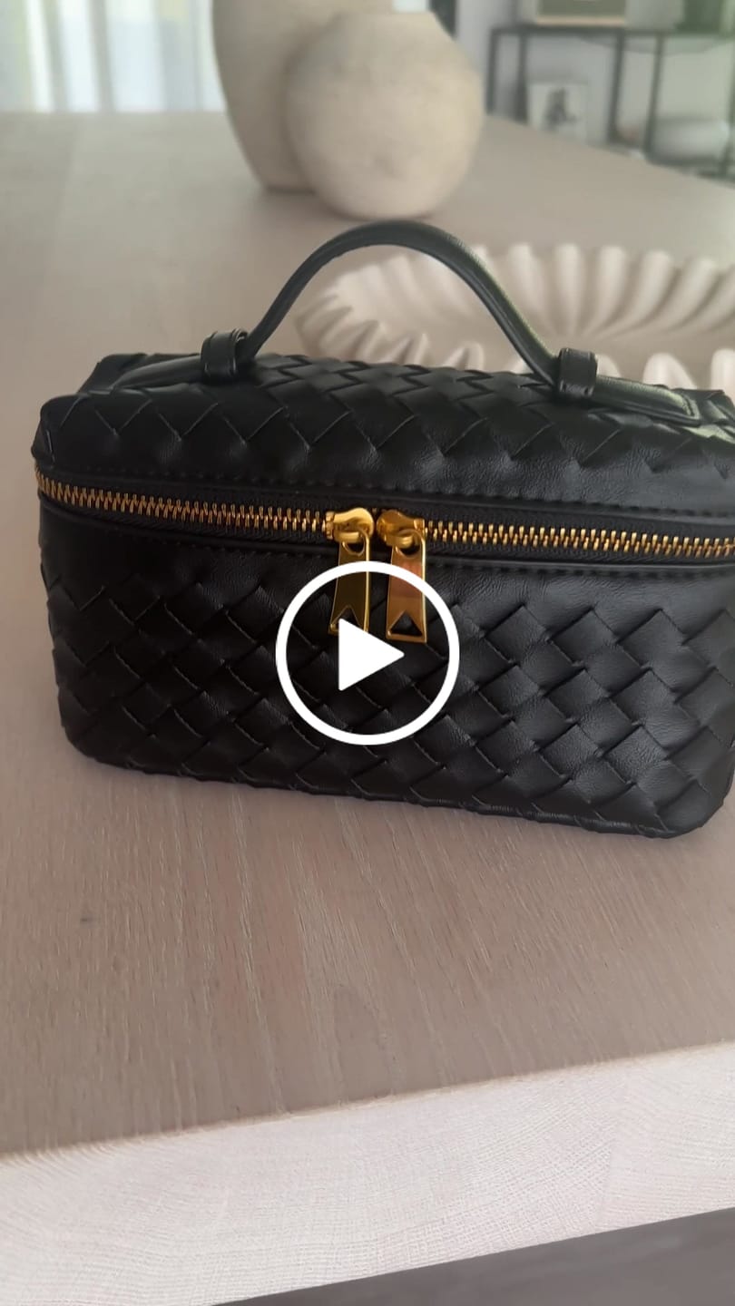 Customer video review of Tara Woven bag