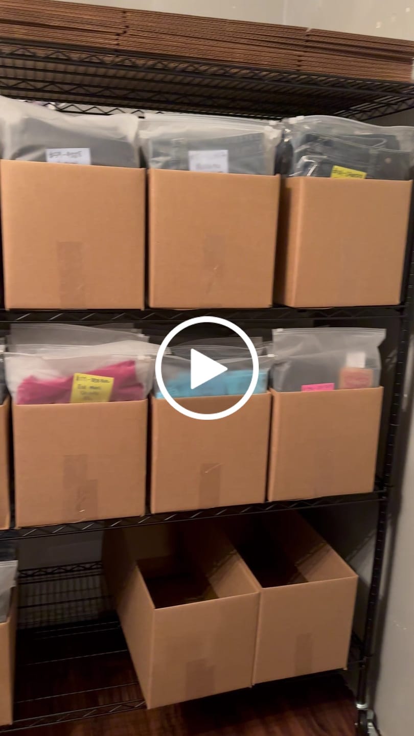 Customer video review of Reibii 60" W x 24" D Wire Storage Shelves, Rolling heavy duty shelves, Adjustable Metal Shelves Load 2878 lbs,Storage Shelves for Garage Closet Pantry Basement