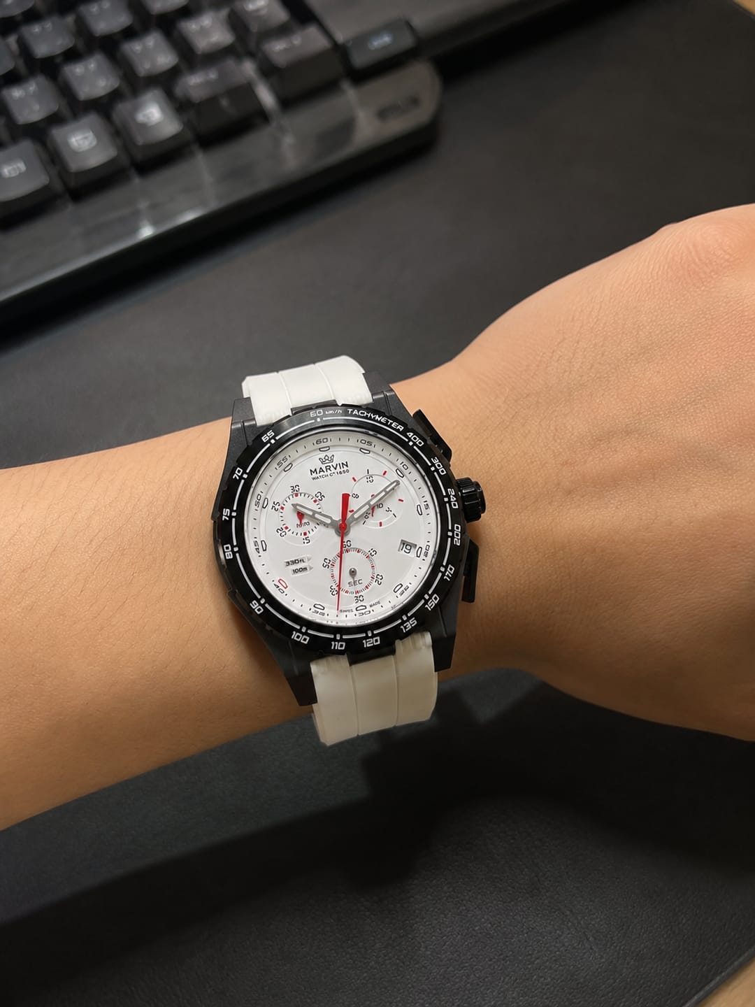Customer photo review of EVO Swiss Quartz Movement Movie-Style
