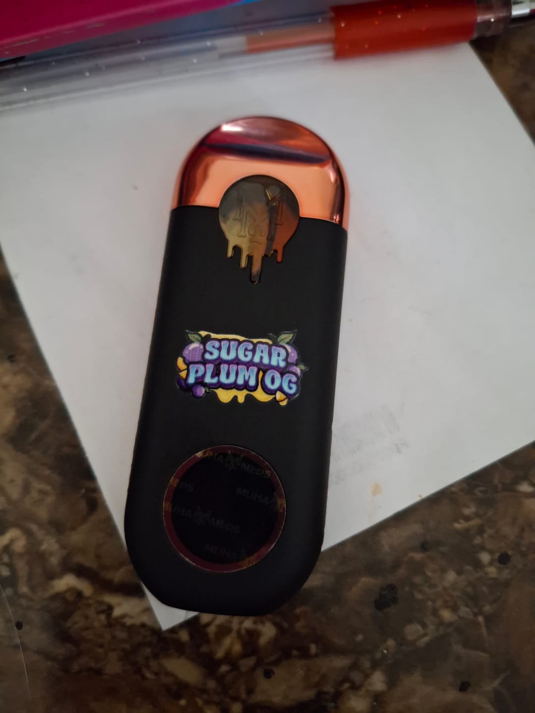 Customer photo review of MUHA Meds - 3.5g Melted Diamonds Vape