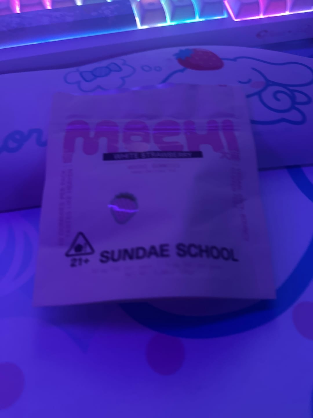 Customer photo review of White Strawberry (5mg) Mini