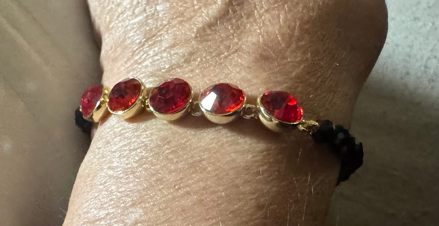 Customer photo review of Heidi Daus®"Ingénue" Beaded Crystal Regency Bracelet