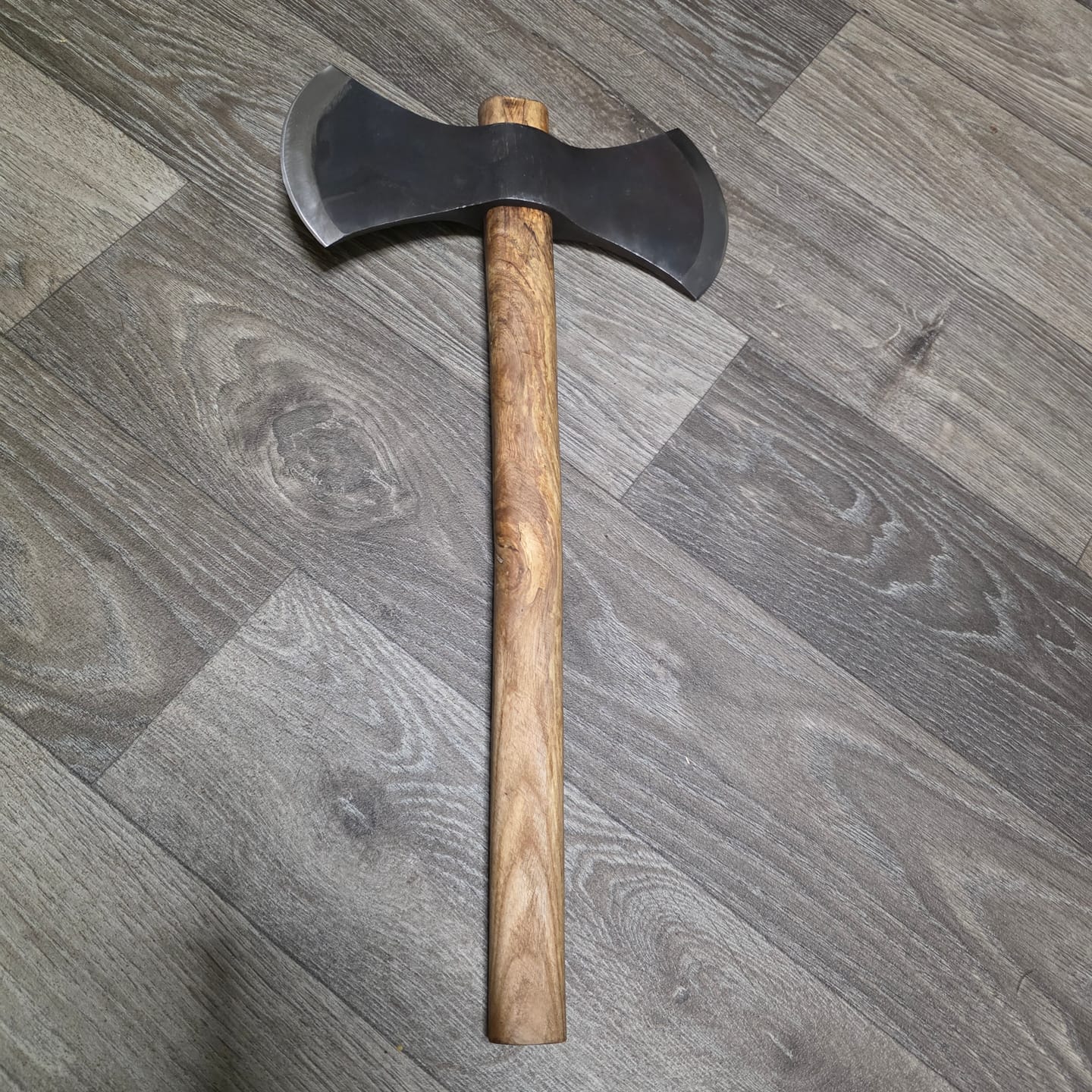 Customer photo review of Double Bit Thrower - Raven Forge
