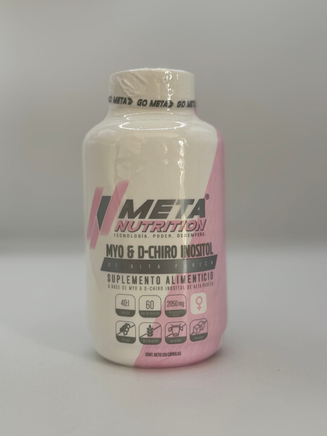Customer photo review of Myo & D-Chiro Inositol Meta Nutrition | ratio 40:01, 120 caps, 40 días.