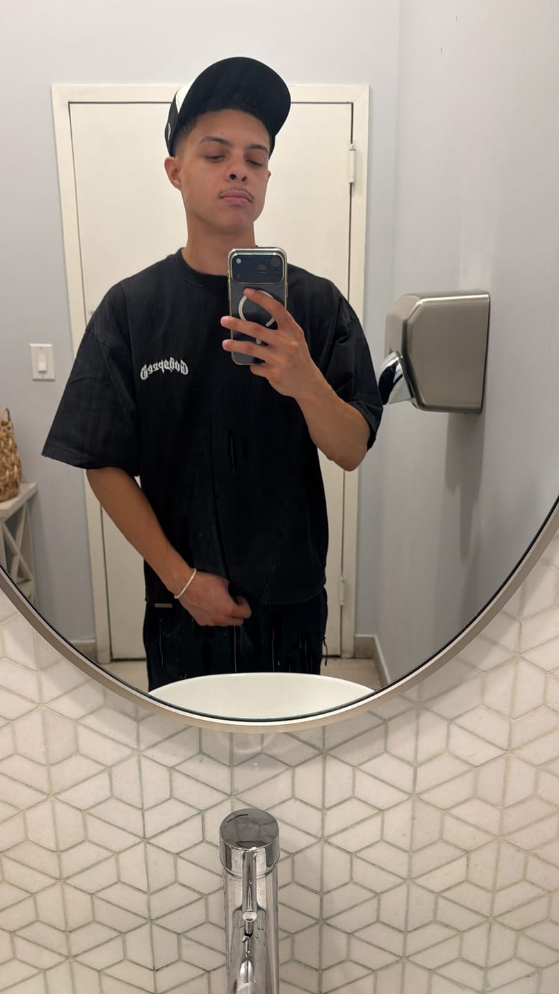 Customer photo review of Godspeed Vital Necessi Tee Black