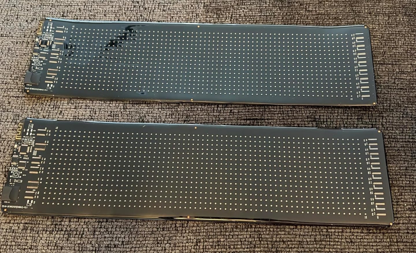 Customer photo review of BOLTHUT™ Flexible LED Matrix Panel — RGB Car Eyes, App & Remote