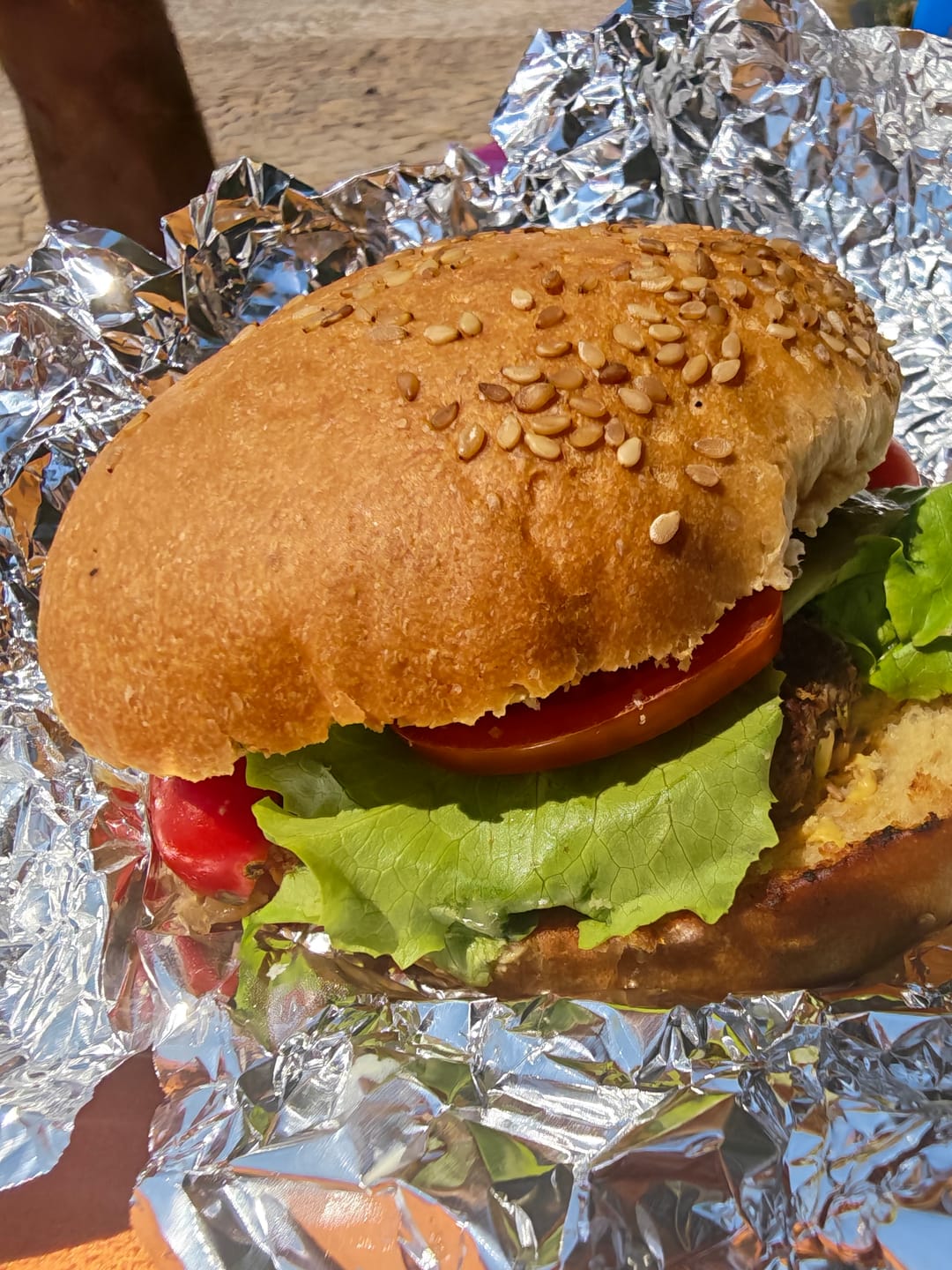 Customer photo review of Keto Burger 100g