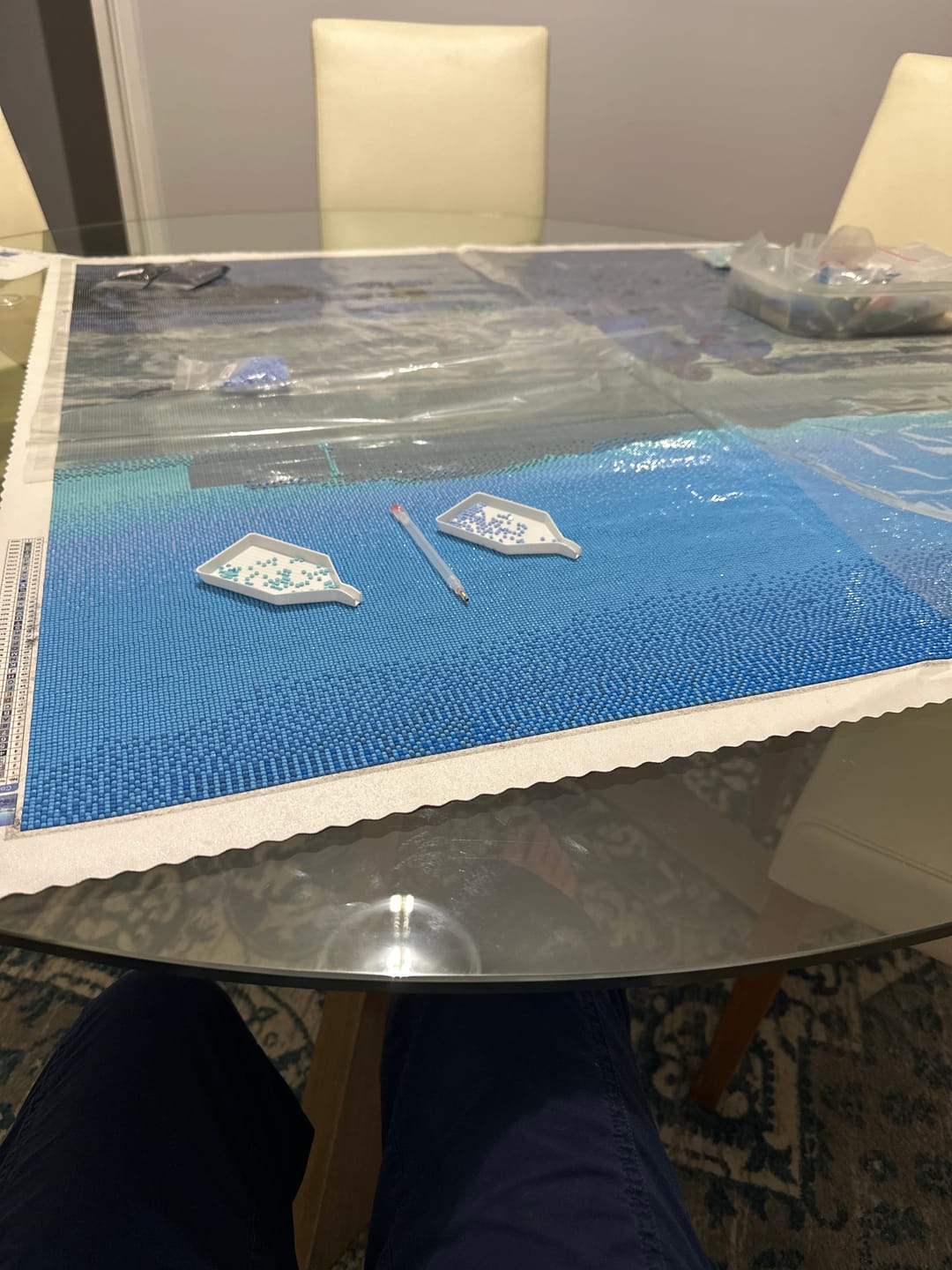 Customer photo review of Custom Diamond Painting