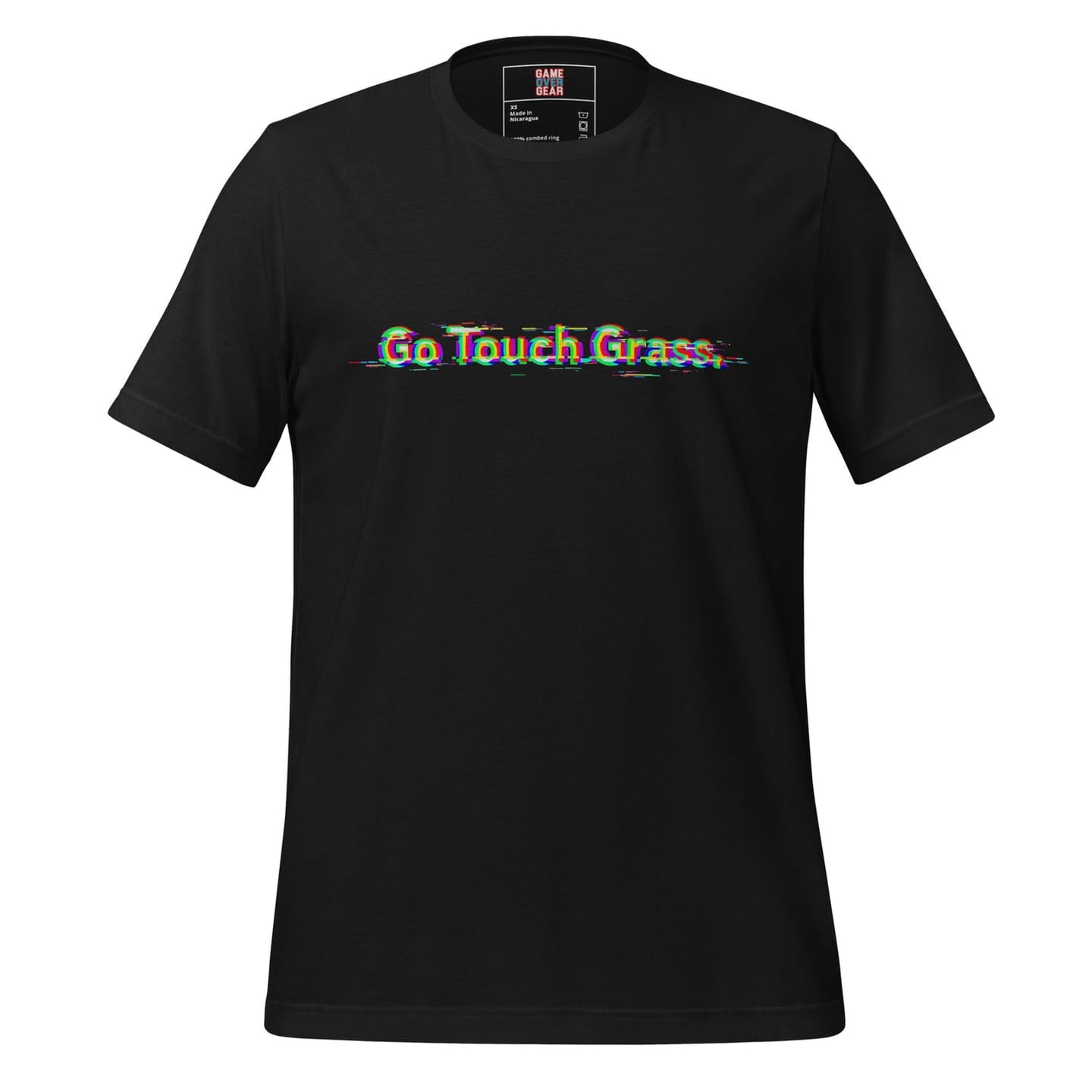 Customer photo review of Go Touch Grass Gamer Tee