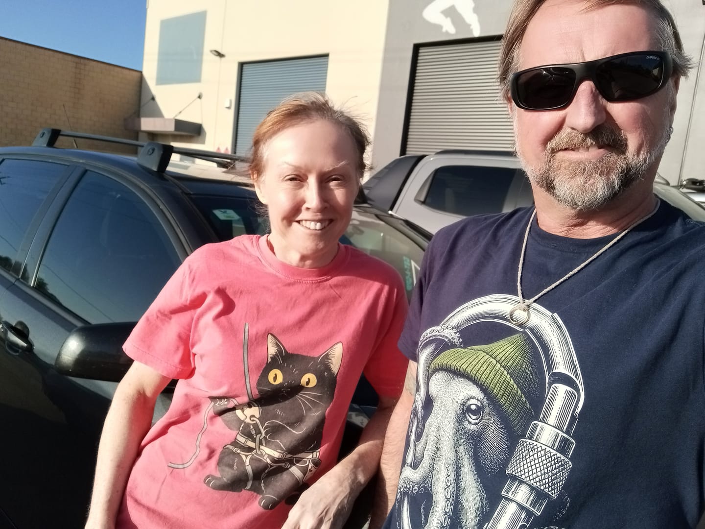 Customer photo review of Octo Carabiner Tee