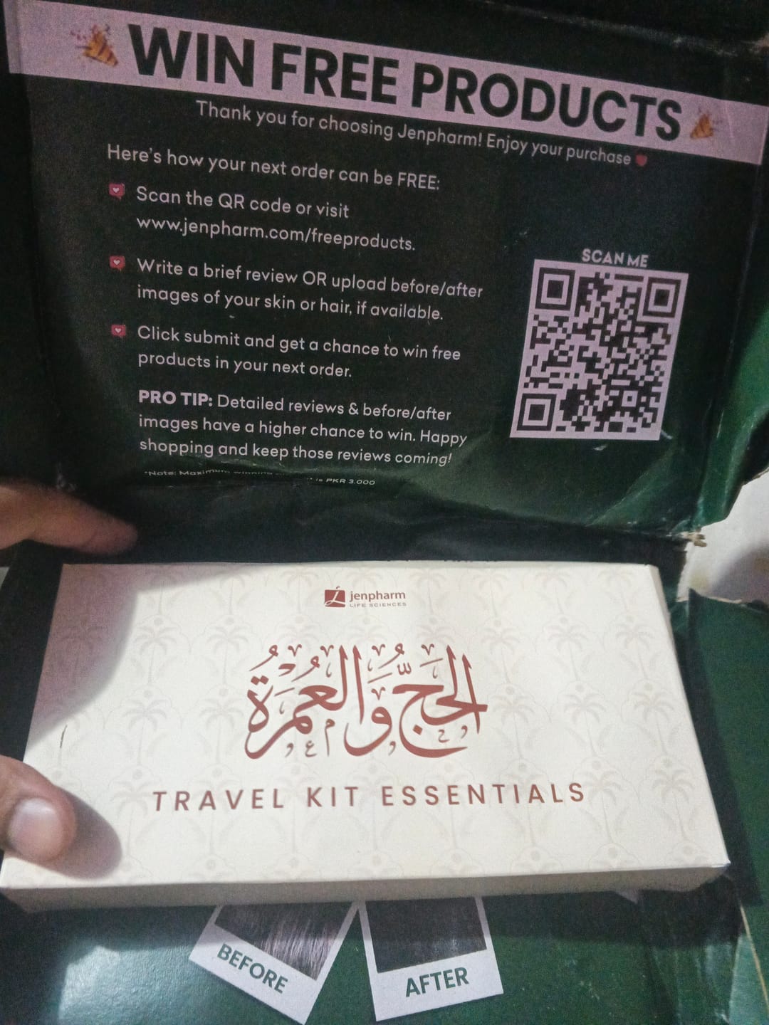 Customer photo review of Hajj & Umrah Essentials Kit