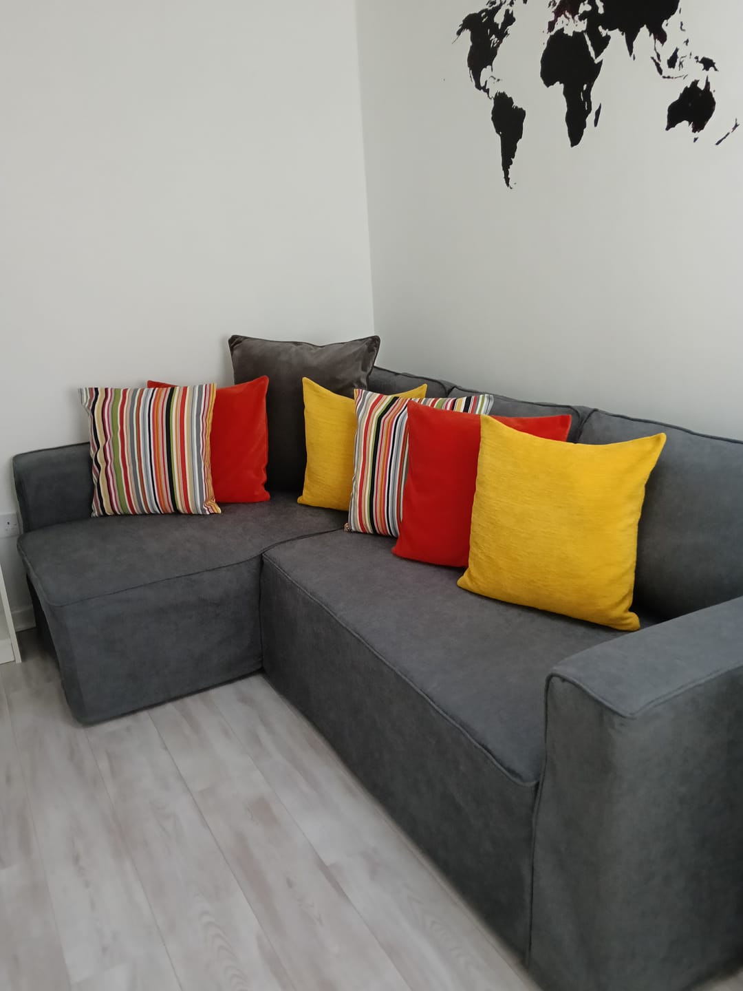 Customer photo review of MANSTAD IKEA Corner Sofa Bed Left Cover
