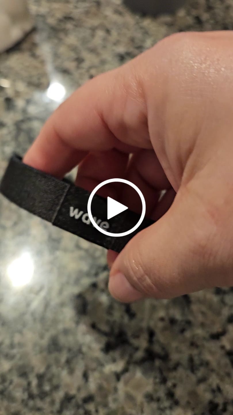Customer video review of NFC Bracelet