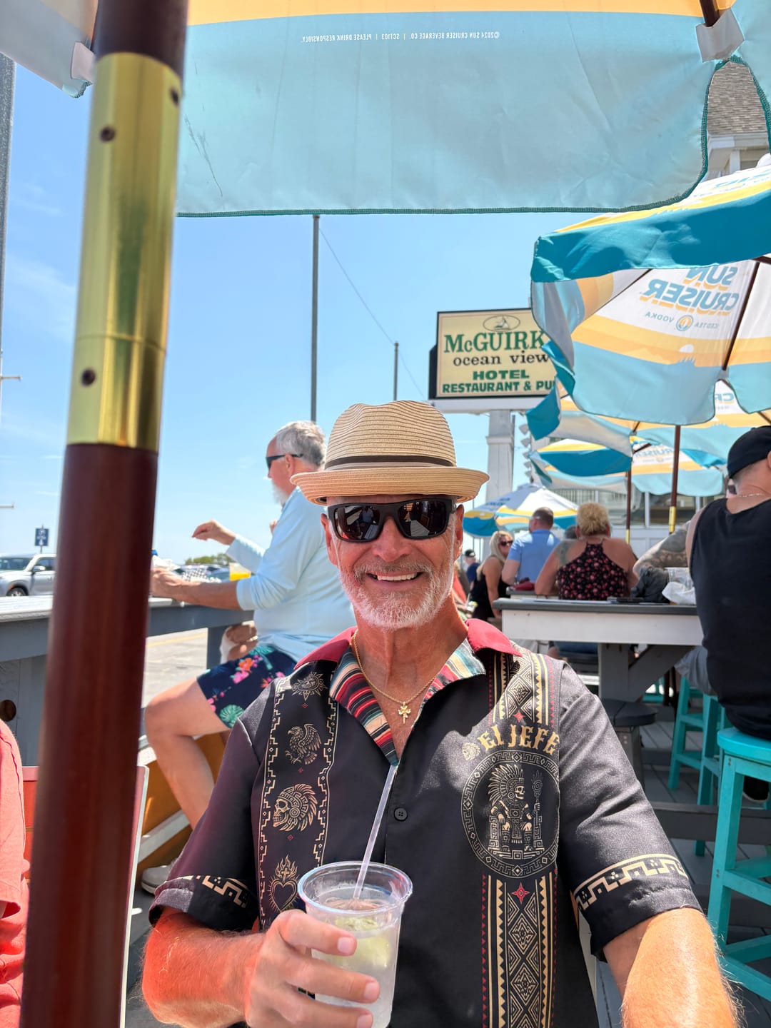 Customer photo review of El Jefe Azteca Guayabera