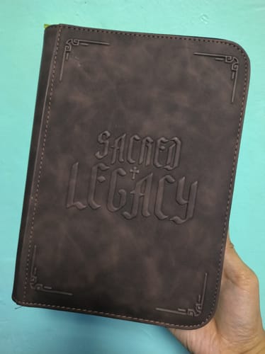 Customer photo review of The Legacy Binder