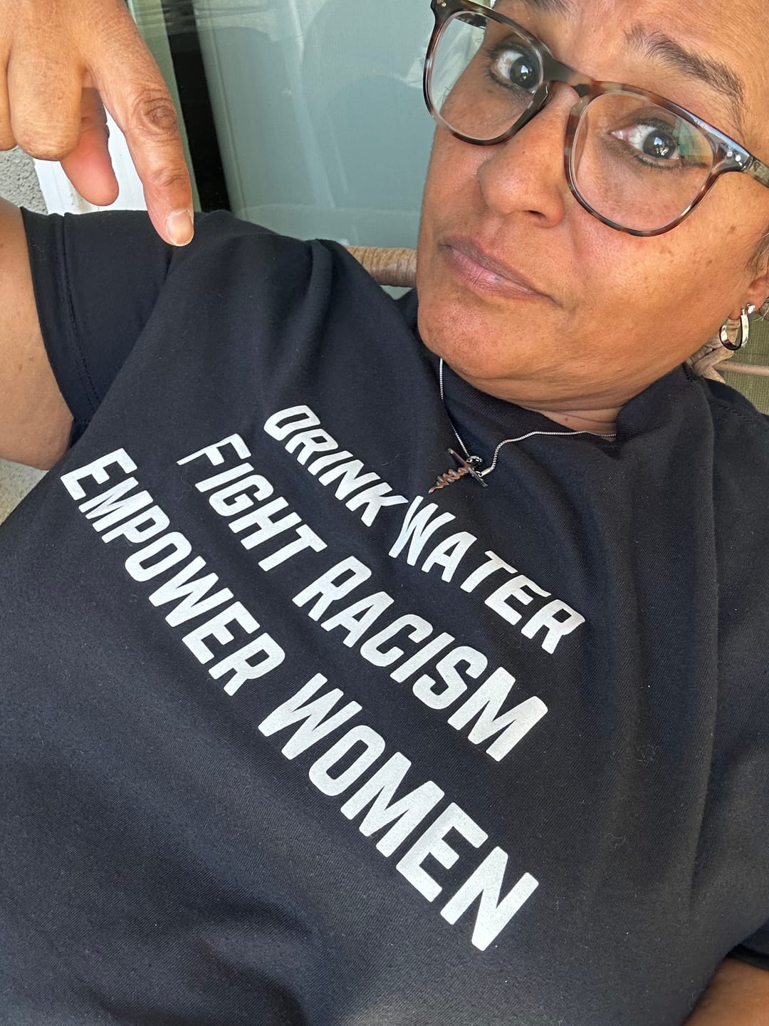 Customer photo review of Empower Women Unisex T-shirt