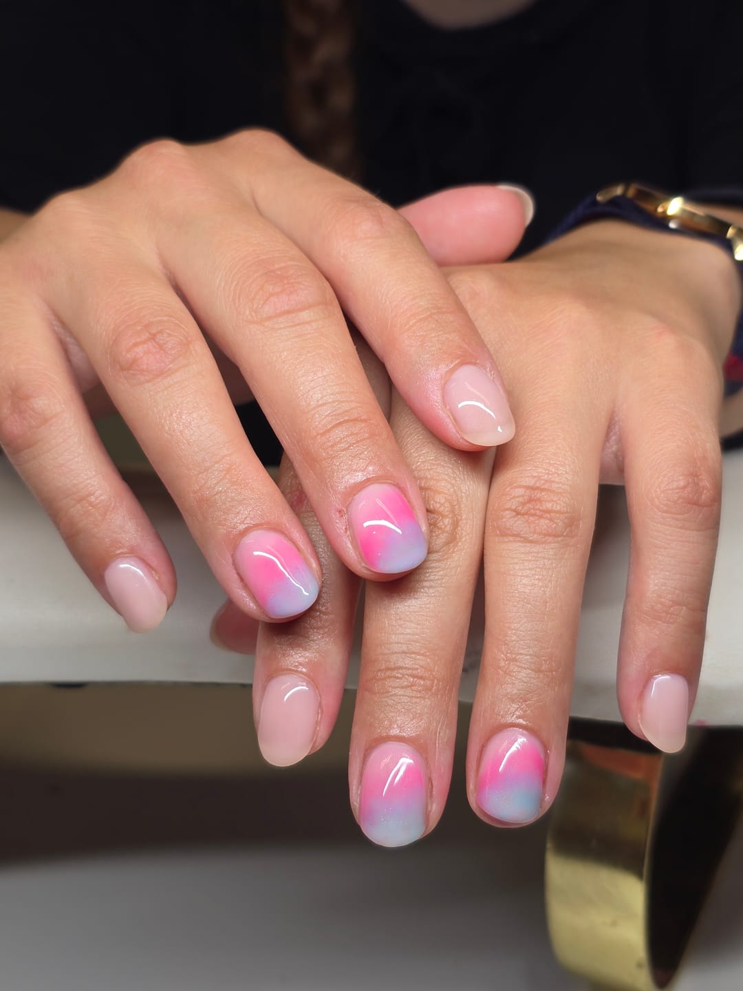 Customer photo review of LacShary Ombre -maalausgeeli