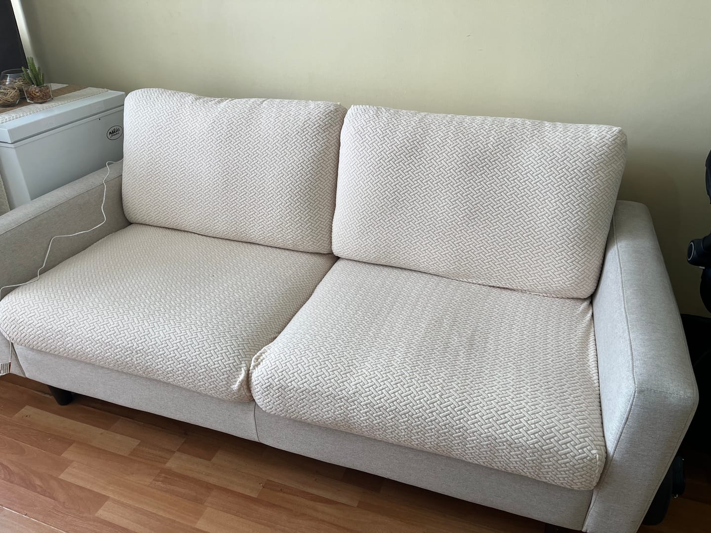 Customer photo review of Funda Mágica Cubre Sofá —  Renueva tu sofá en 2 minutos