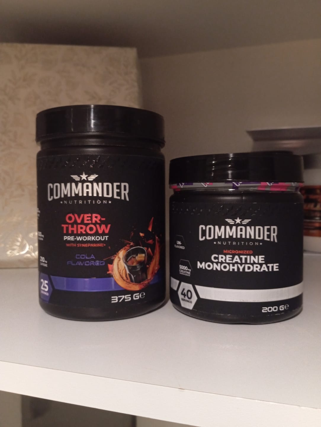Customer photo review of Creatine Monohydrate Micronized