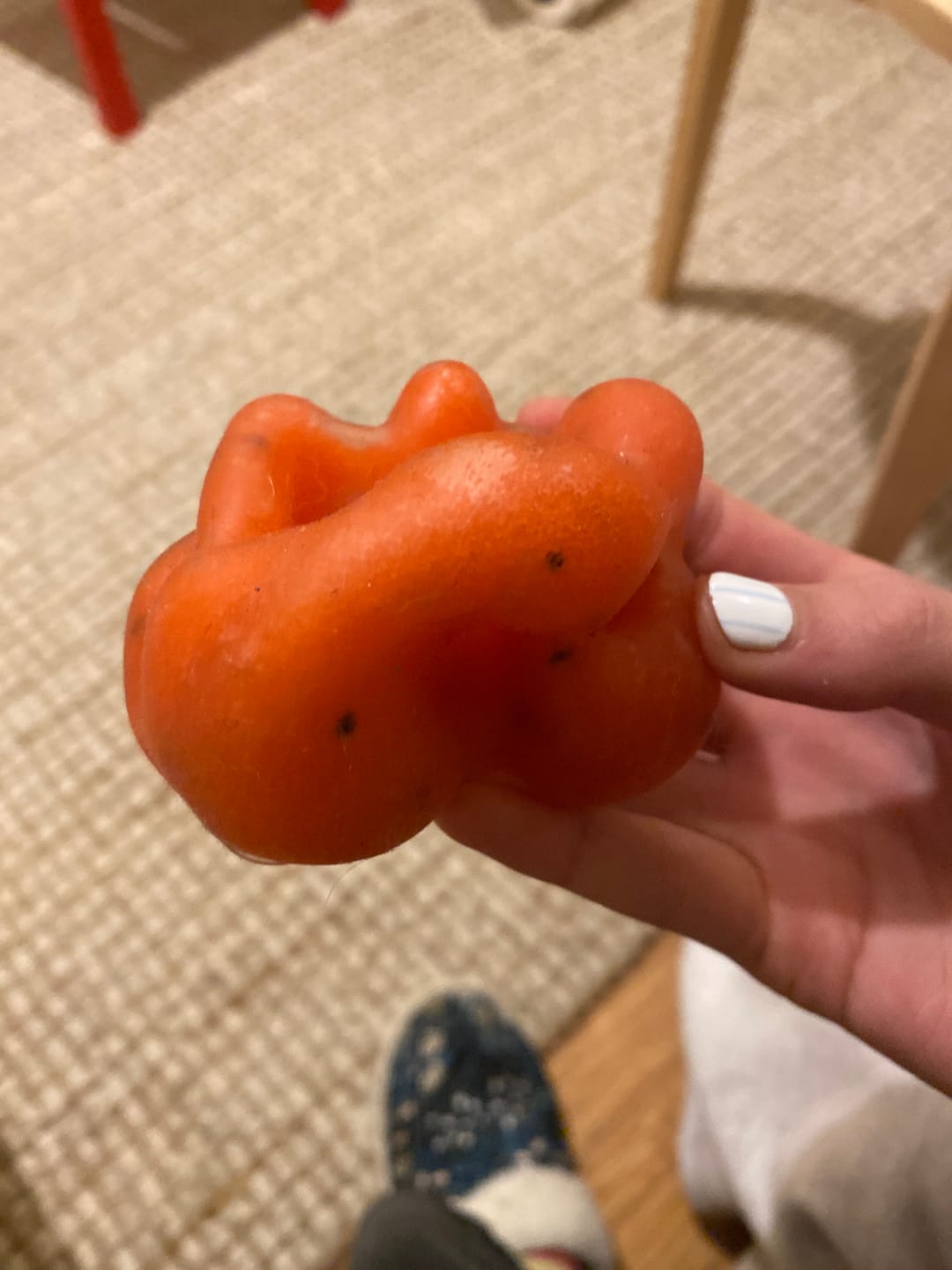Customer photo review of Slushie Ice Squishy Ball
