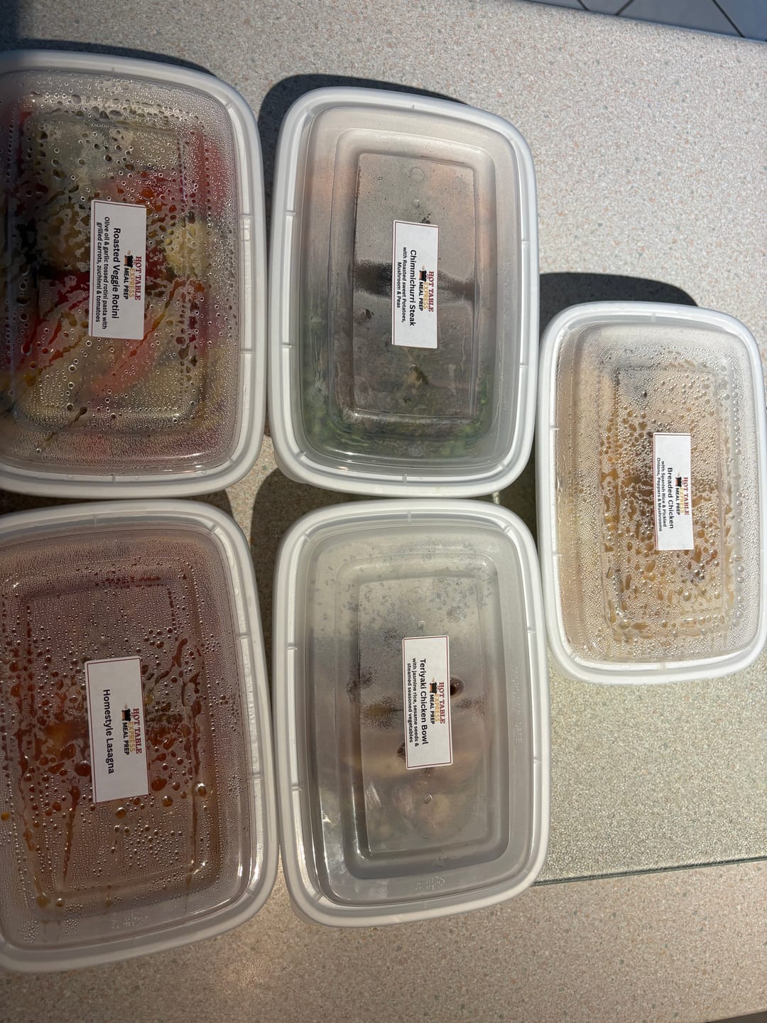 Customer photo review of EXCLUSIVE 5 (+1 FREE) Meal Plan