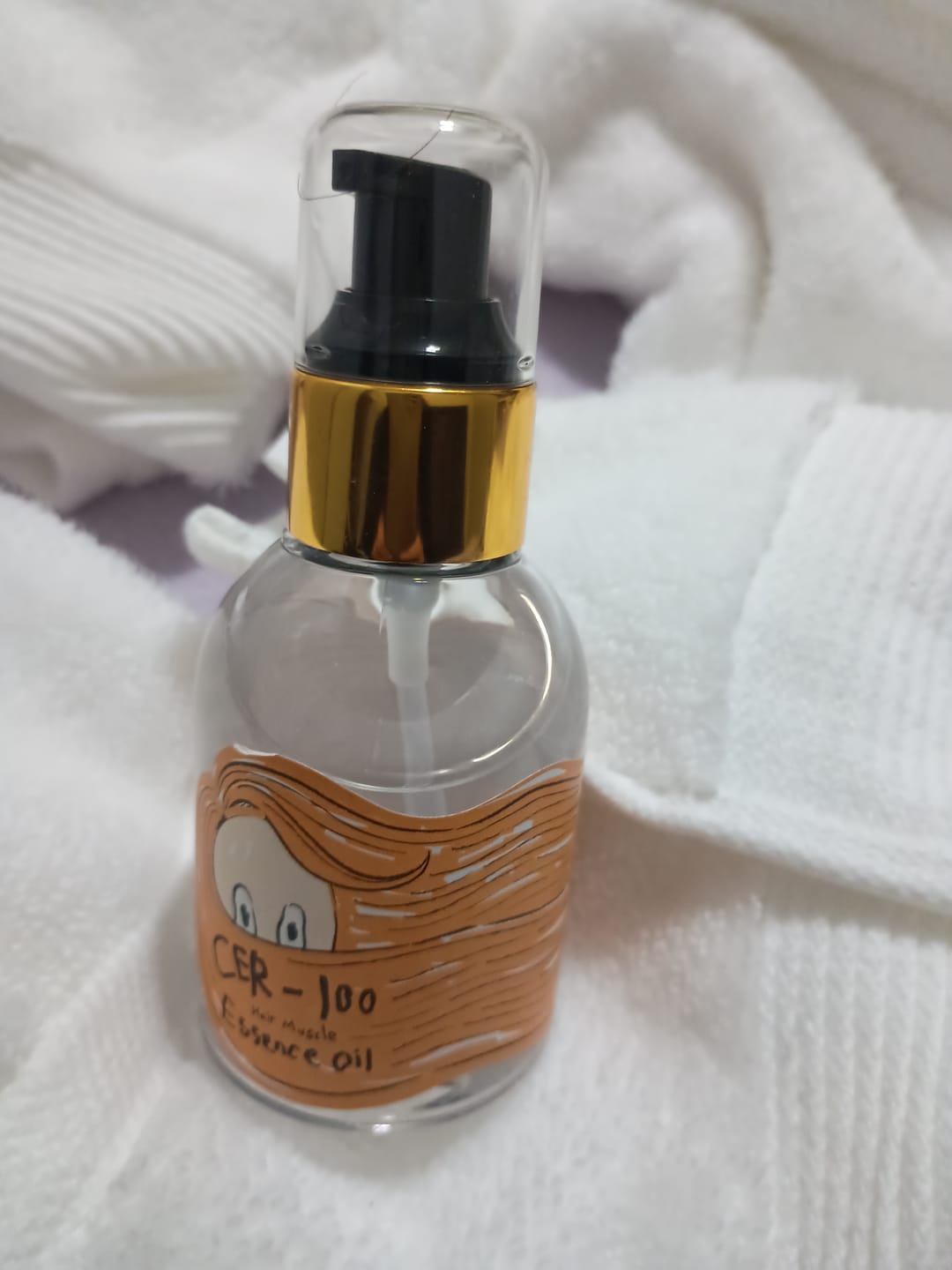 Customer photo review of Óleo Reparación y Brillo Intenso Con Colágeno CER-100 Elizavecca