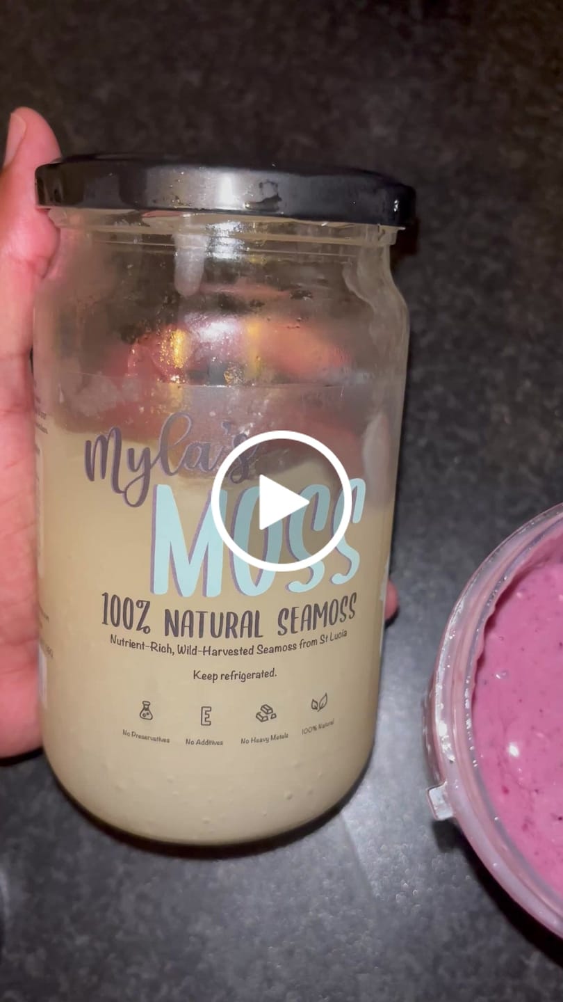 Customer video review of Seamoss Gel