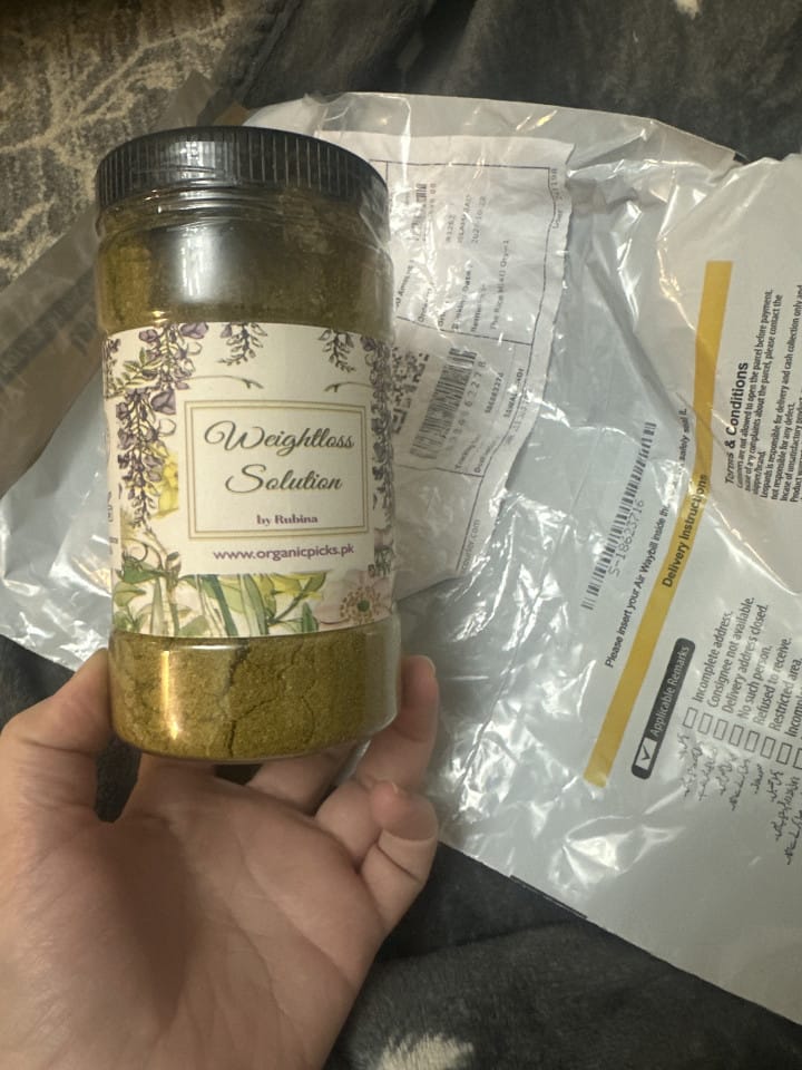 Customer photo review of Dr. Rubina Herbal Fitness Formula –  Smart Body Challenge