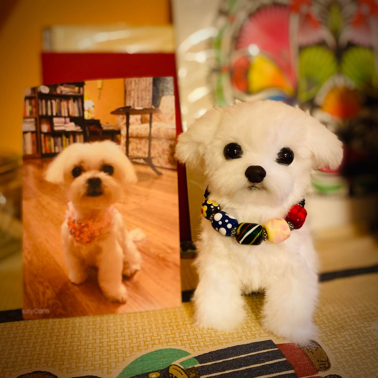 Customer photo review of Customized realistic pet plush toys