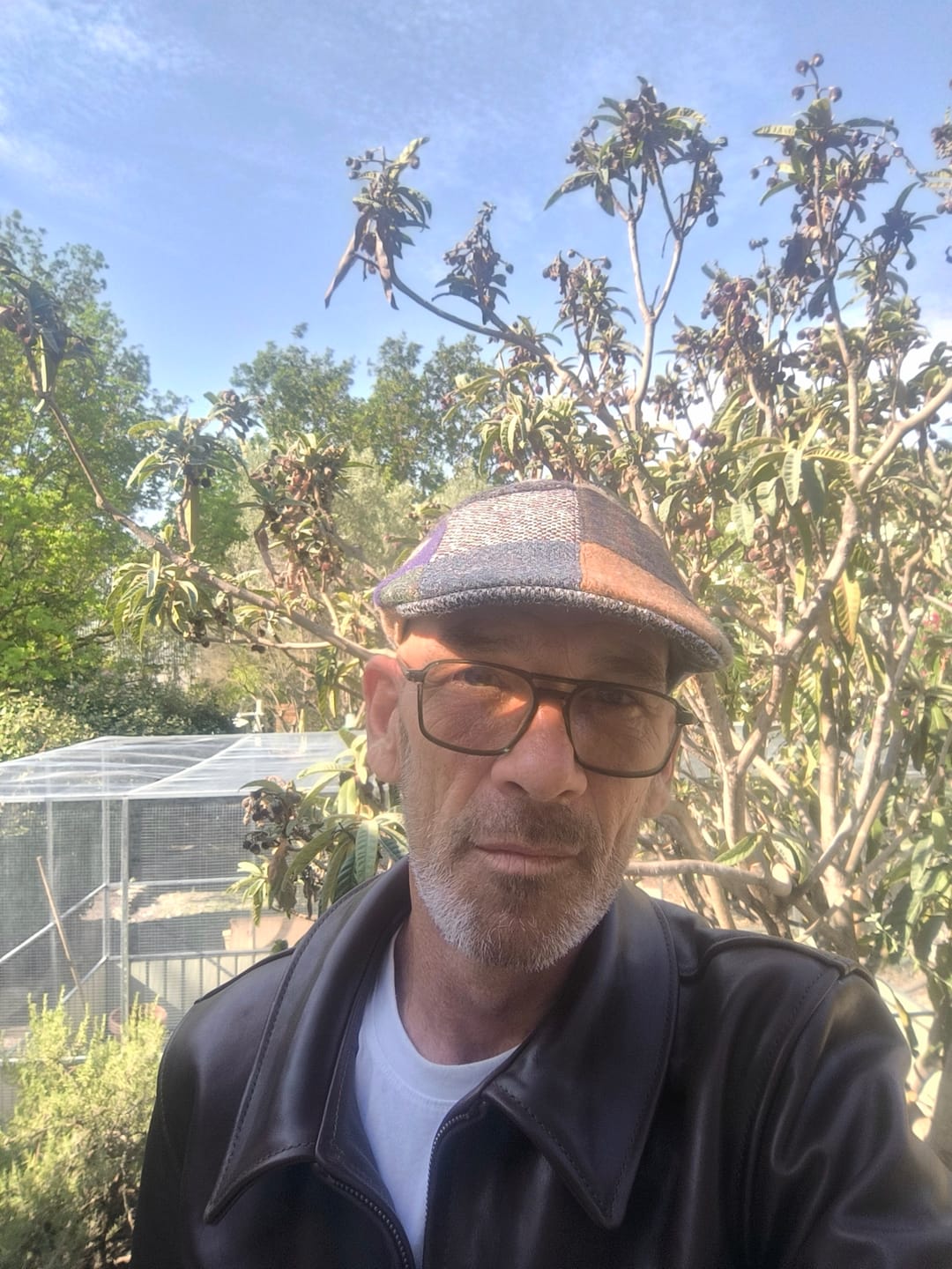 Customer photo review of Erin Cap Patchwork Tweed