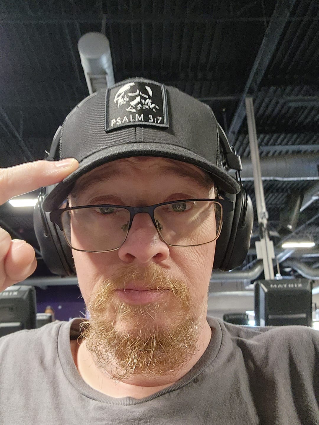 Customer photo review of PSALM 3:7 Hat