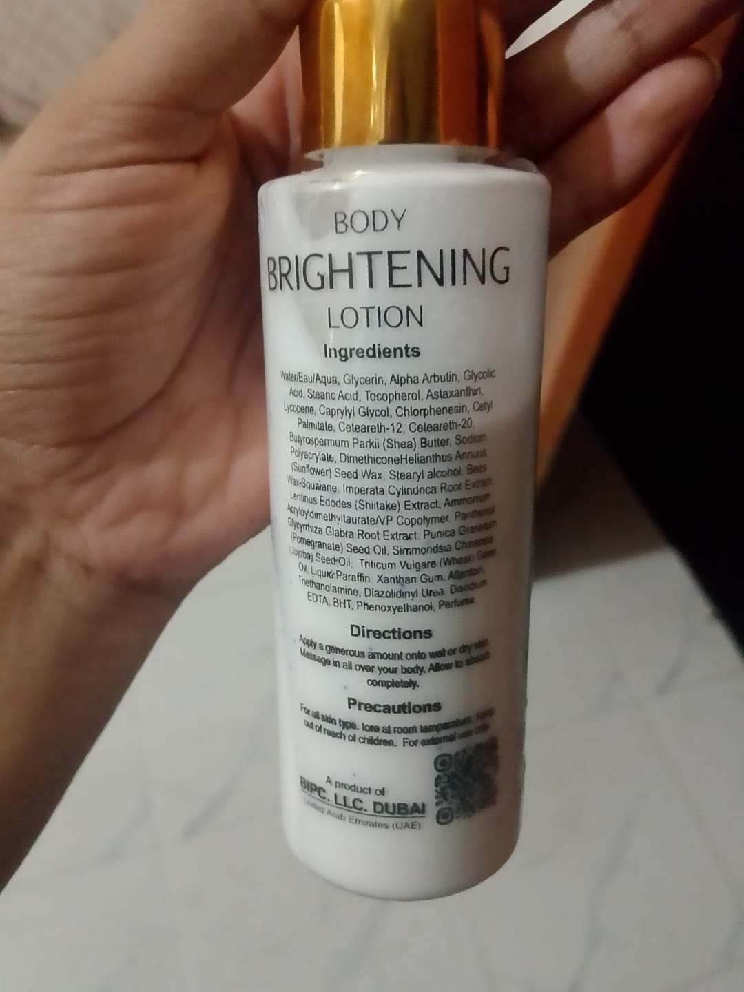 Customer photo review of Glutathione Brightening Bundle