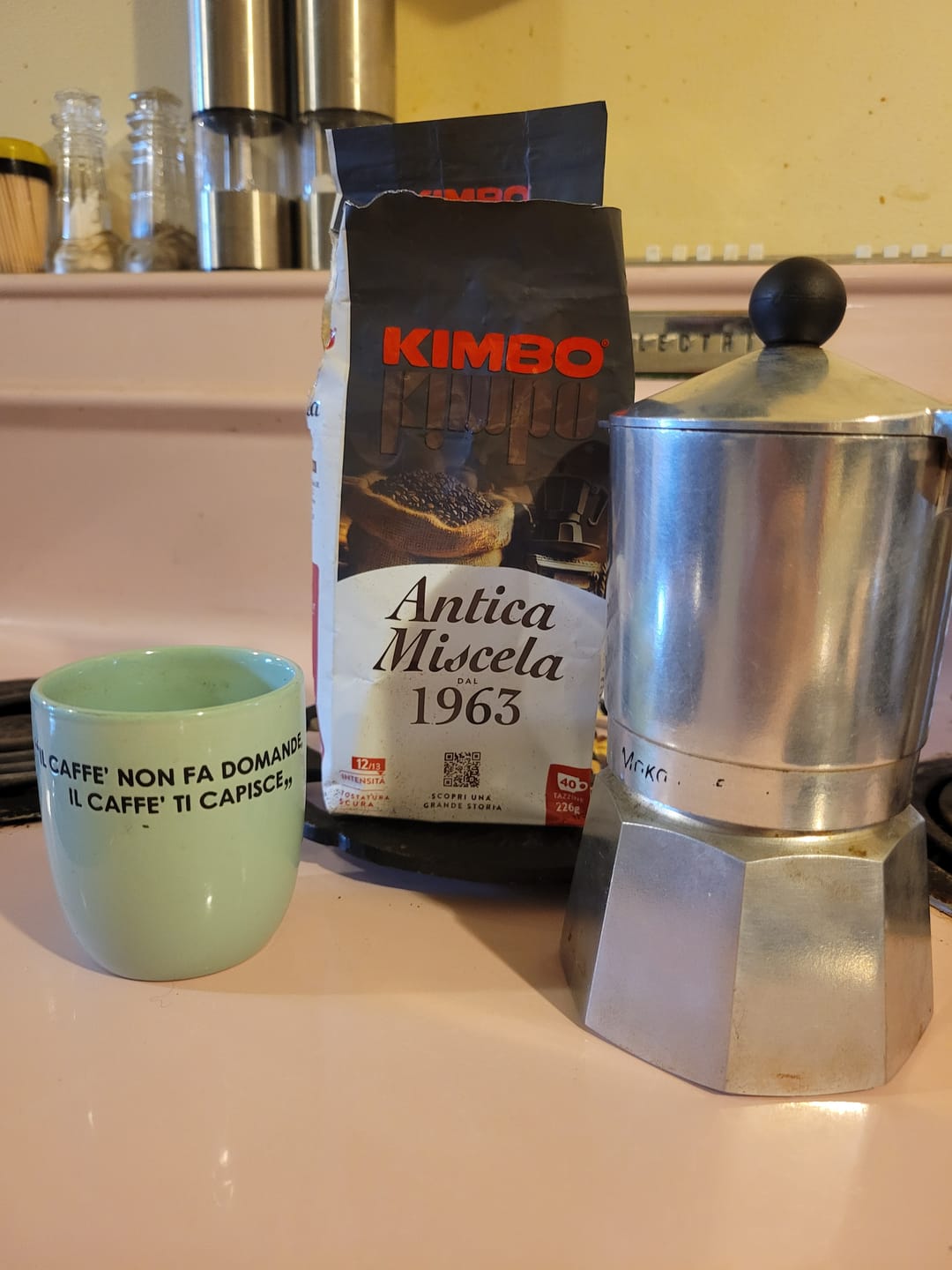 Customer photo review of ANTICA MISCELA 1963 - Ground Coffee 226gr
