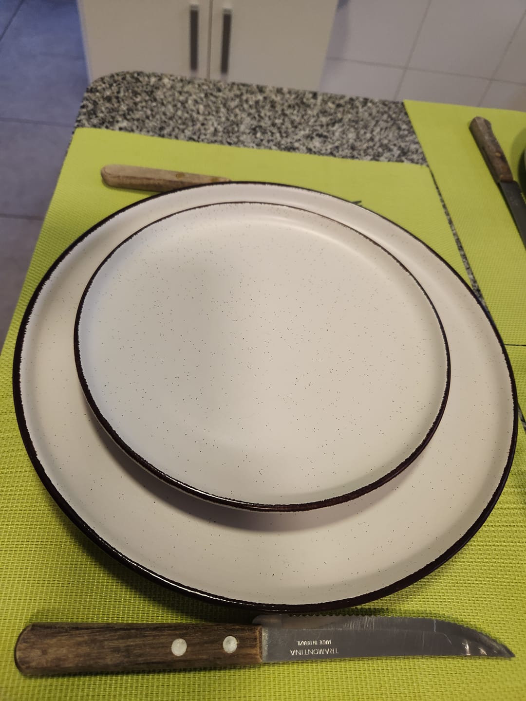 Customer photo review of Vajilla Sakura Morocco White