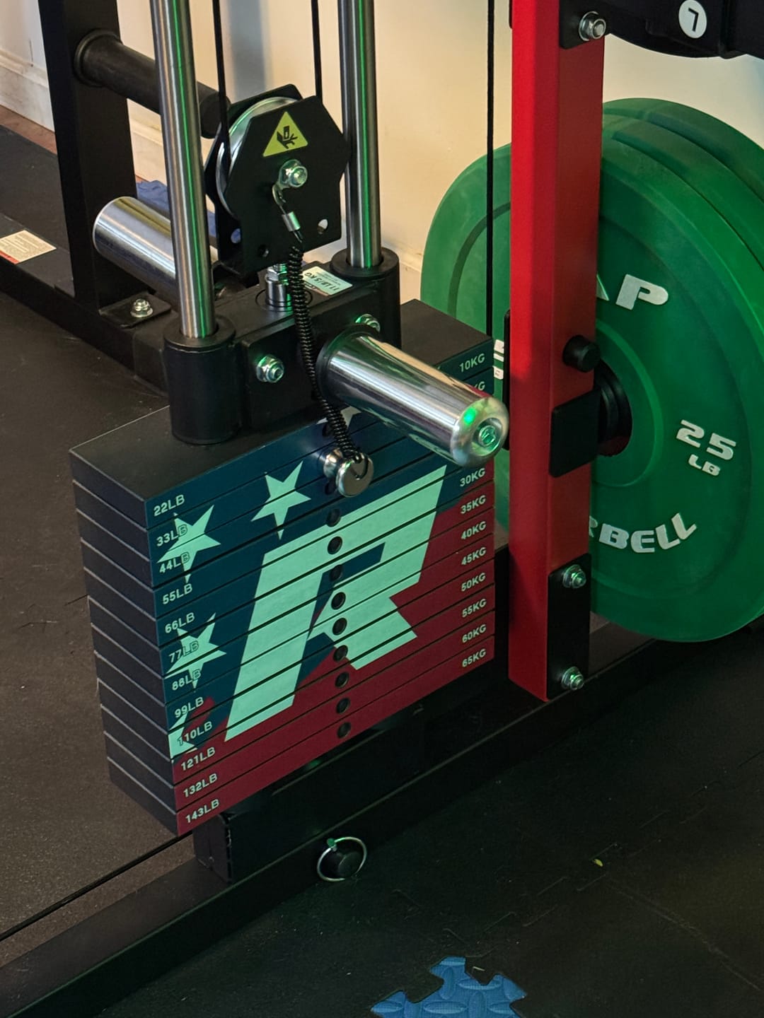 Customer photo review of RitFit M1 PRO / M2 PRO Weight Stack Stickers