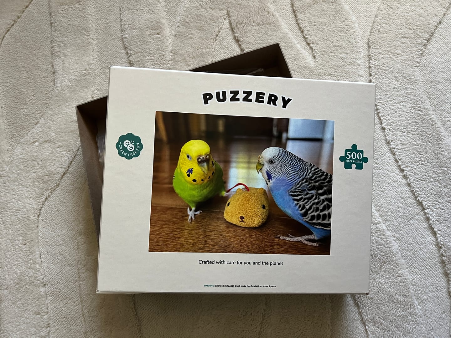 Customer photo review of Custom jigsaw puzzle