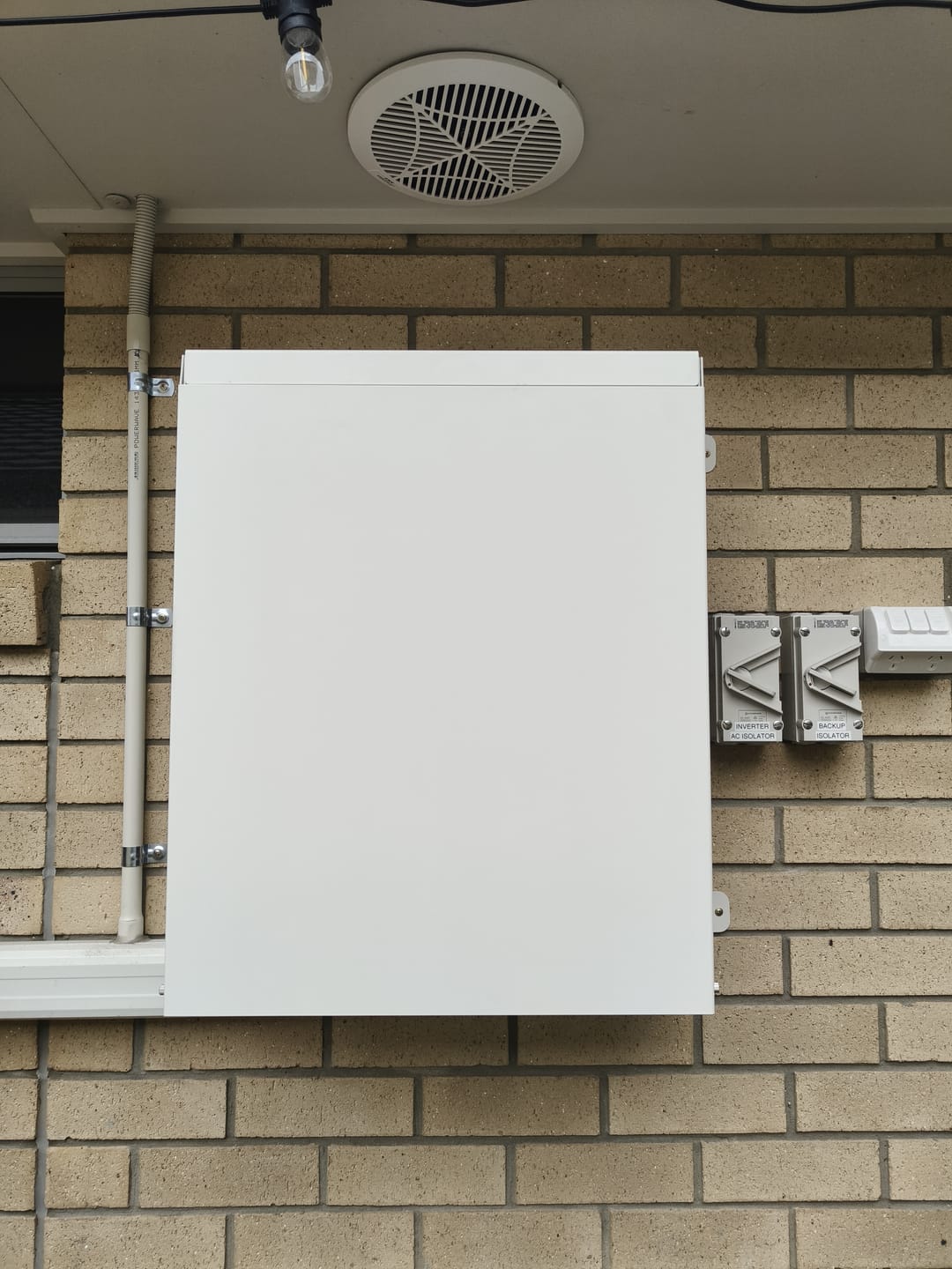 Customer photo review of Solar Inverter Cover