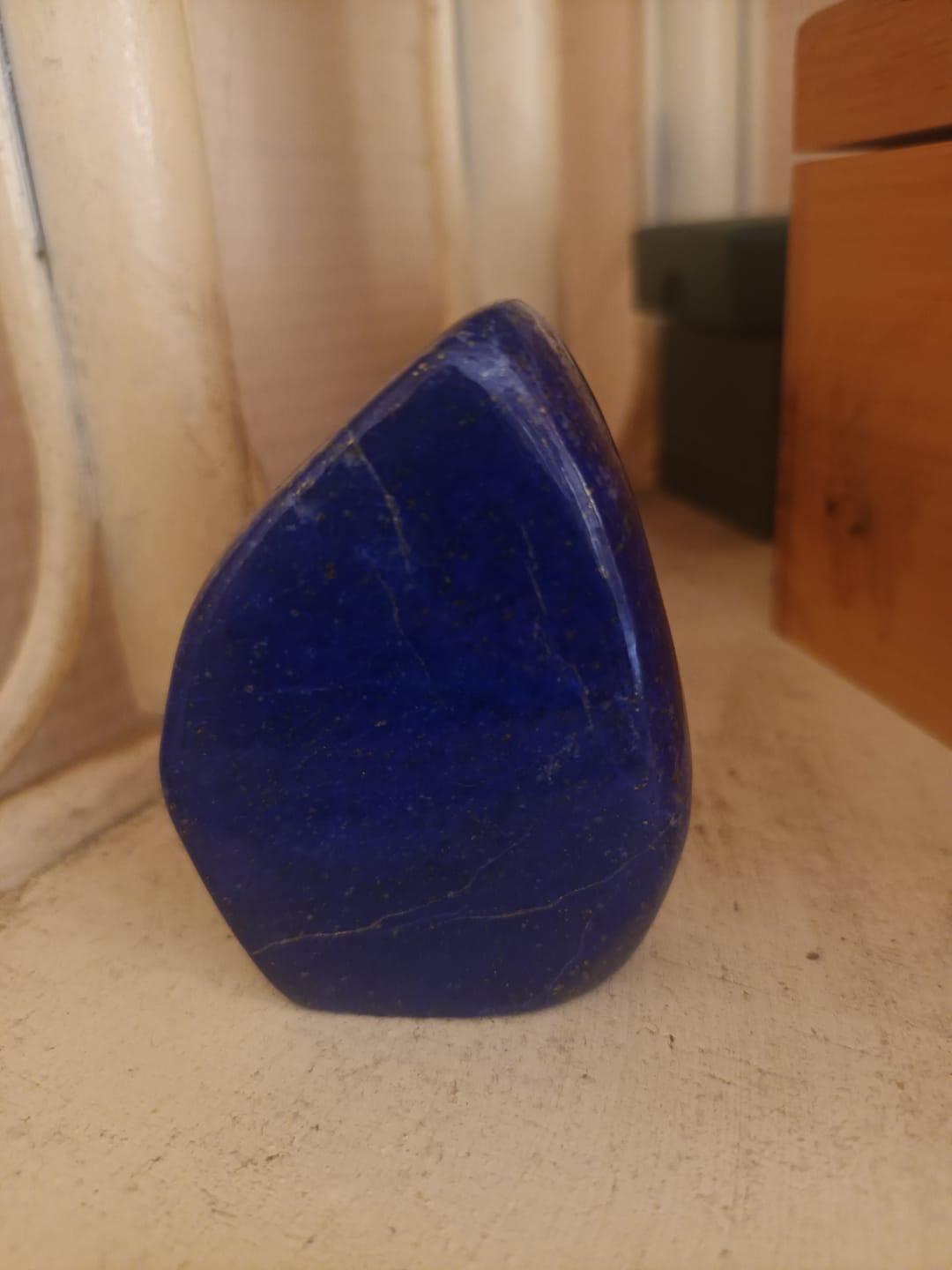 Customer photo review of Lapis Lazuli - Forme libre
