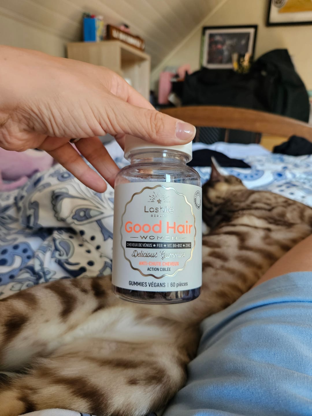 Customer photo review of Good Hair Women Anti-chute - 1 mois