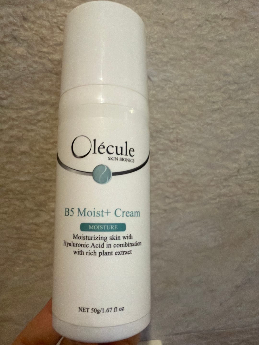 Customer photo review of Olecule B5 Moist+ Cream