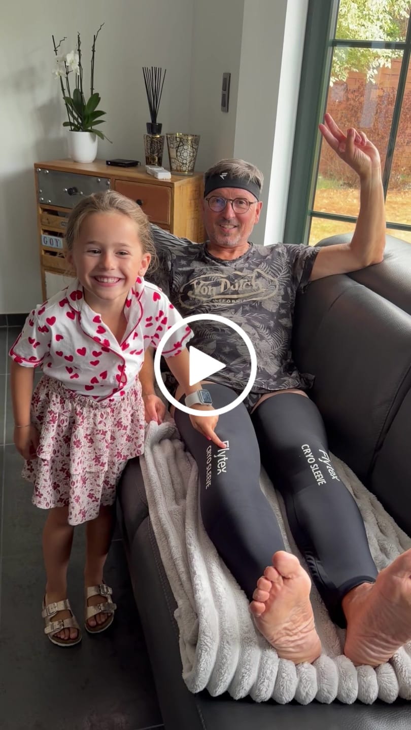 Customer video review of Manchon de Cryothérapie