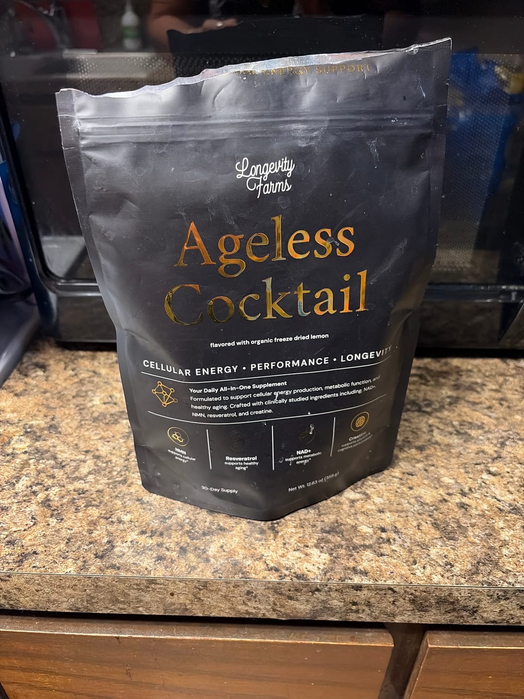 Customer photo review of Ageless Cocktail