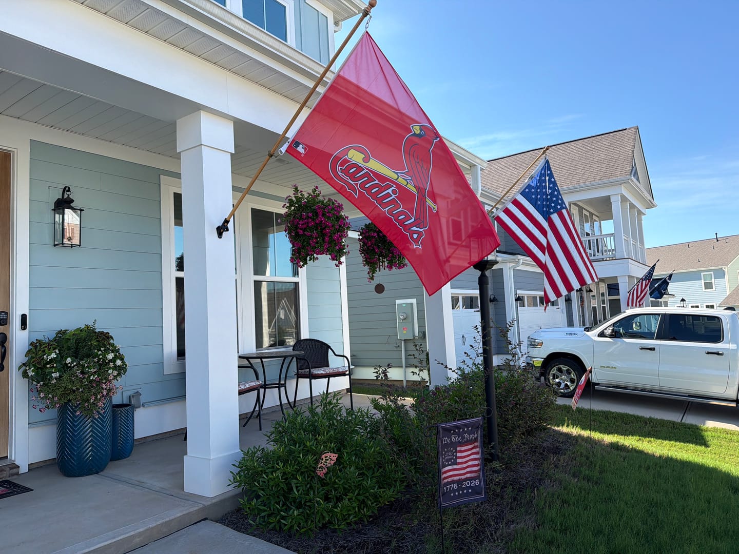 Customer photo review of 6' Flagpole