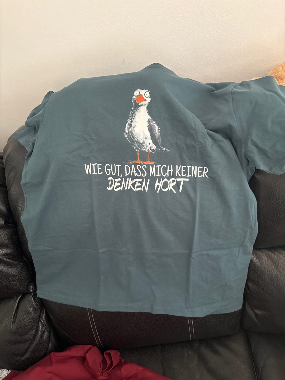 Customer photo review of Früher war alles besser! · Herren Premium Bio T-Shirt