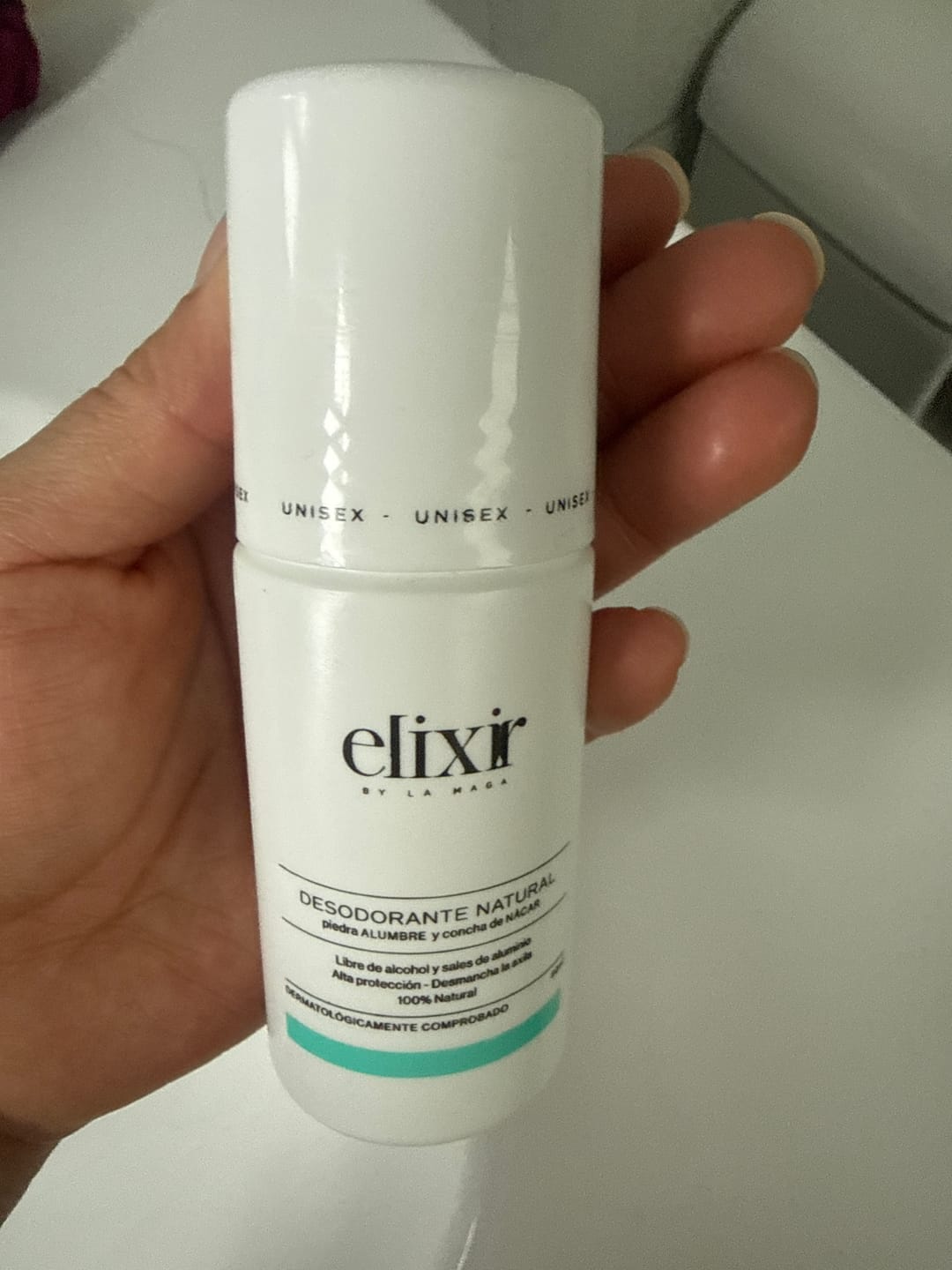 Customer photo review of Desodorante Natural Unisex