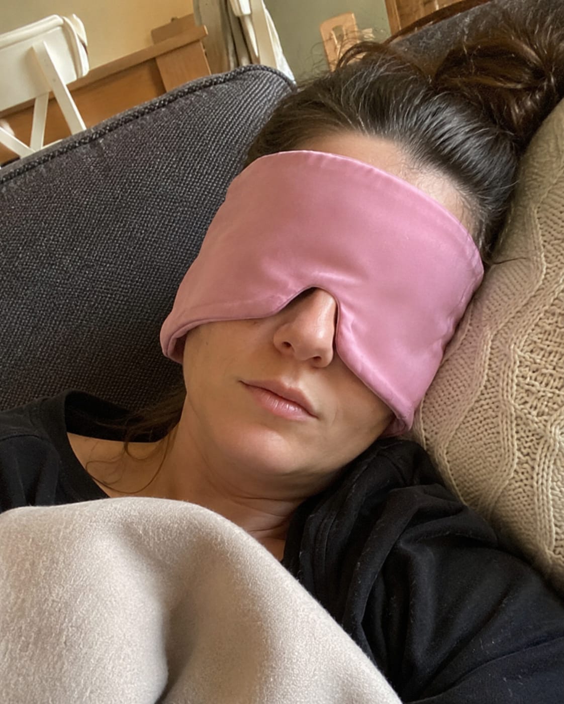 Customer photo review of Verzwaard Slaapmasker - 1+1 GRATIS