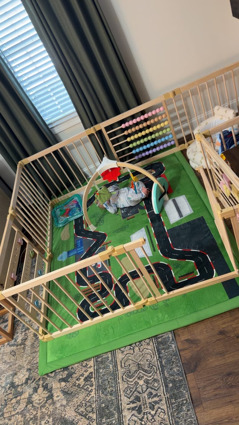 Customer photo review of Relax Mat - 1.4" Thick Soft Foam Play Mat