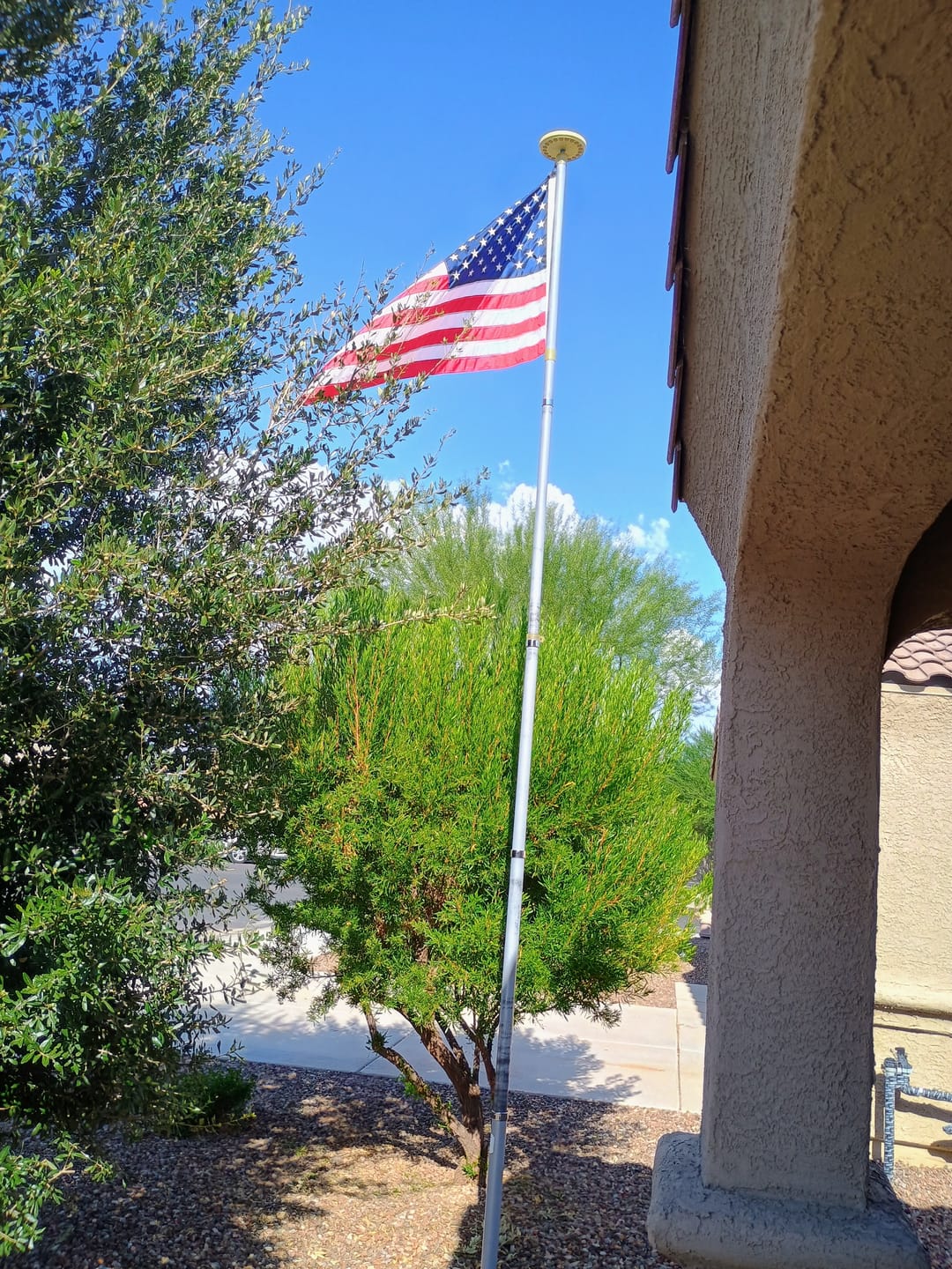 Customer photo review of 3' x 5' American Flag