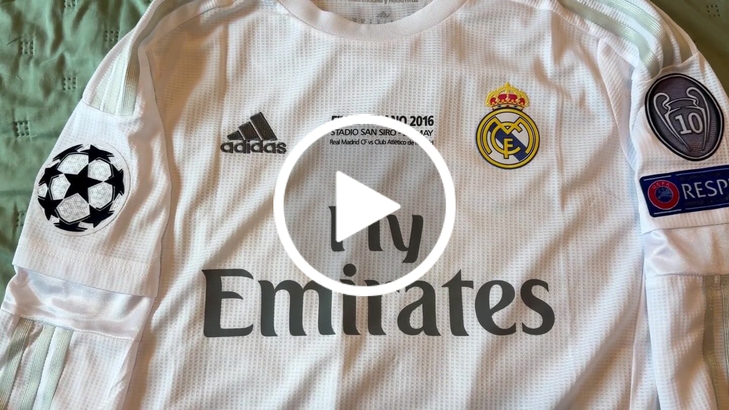 Customer video review of Real Madrid 2015/16 Local